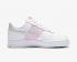 Womens Nike Air Force 1'07 SE Premium White Pink Foam Total Orange CZ0369-100