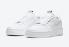 Womens Nike Air Force 1 Low Pixel Summit White Black Shoes CK6649-100