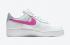 Womens Nike Air Force 1 Low White Fire Pink CT4328-101
