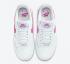 Sepatu Nike Air Force 1 Low White Fire Pink Wanita CT4328-101