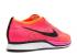 Nike Flyknit Racer Pink Crimson Flash Schwarz Hyper 526628-600