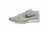 Nike Flyknit Racer hardloopschoenen pistache wit spookgroen 526628-103