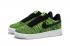 Nike Hommes Air Force 1 Low Ultra Flyknit Vert Noir LifeStyle Chaussures 817419