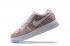 Nike AF1 Flyknit Low Damenschuhe, Weiß, Radiant Emerald, 820256-102