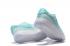 Nike Mujer Air Force 1 AF1 Flyknit Low Hyper Turquesa Blanco Zapatos de estilo de vida 820256-300