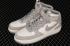 Sepatu Kasual Nike Air Force 1 07 Mid Beige Grey Gaya Hidup CQ3866-015