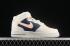Nike Air Force 1 07 Mid Dark Blue Pink White Shoes 315123-128