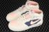 Nike Air Force 1 07 Mid Dark Bleu Rose Blanc Chaussures 315123-128