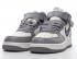 Nike Air Force 1 07 Mid Koyu Gri Beyaz Siyah Ayakkabı AQ3778-994,ayakkabı,spor ayakkabı