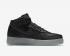 Nike Air Force 1'07 Mid LV8 черно бели мъжки обувки 804609-005