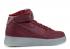 Nike Air Force 1 07 Mid Lv8 Team Rood Wit Metallic Zilver 804609-603