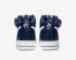 Nike Air Force 1 07 Midnight Navy White Blue CK4370-400