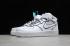 Nike Air Force 1'07 Mid Bianche Nere Chameleon 368732-810