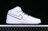 Nike Air Force 1 07 Orta Beyaz Siyah WP5623-835,ayakkabı,spor ayakkabı