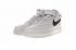 Sepatu Kasual Nike Air Force 1 Mid 07 Light Bone Black 315123-047