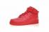 Nike Air Force 1 Mid 07 Triple Red Premium Leather AQ3776-992