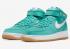 Nike Air Force 1 Mid 07 Washed Teal White Light Gum Brown DV2219-300