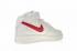 Nike Air Force 1 Mid 07 Wit Sport Rood Glans 314195-126