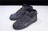 Giày bóng rổ Unisex Nike Air Force 1 Mid Black Grey 808788-100