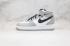 Nike Air Force 1 Mid Cool Gris Blanco Negro Lifestyle Zapatos CT1266-092