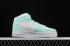 buty unisex Nike Air Force 1 Mid GS Island Green Pure Platinum 596729-301