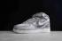 Nike Air Force 1 Mid Grey Black White Shoes CW7582-103