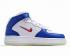 Nike Air Force 1 Mid Jewel 07 LV8 Blanco Royal Azul Zapatos para hombre 596728-302