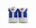 Nike Air Force 1 Mid Jewel 07 LV8 Blanc Royal Bleu Chaussures Pour Hommes 596728-302