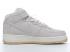 Nike Air Force 1 Mid Light Grey White Gum Running Shoes CW2255-100