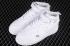 buty do biegania Nike Air Force 1 Mid Premium białe czarne CU3088-606