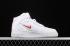 Nike Air Force 1 Mid Retro Prm White Red Unisex tenisky AO1639-410