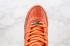 Pantofi Nike Air Force 1 Mid Skeleton Orange Brilliant Black CU8067-801