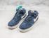 παπούτσια Nike Air Force 1 Mid Suede Navy Blue White AA1118-007