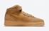 Nike Air Force 1 Mid Wheat Flax Gum Lysebrun DJ9158-200
