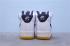 Nike Air Force 1 középső fehér fekete, sárga unisex cipőt 596728-306