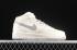 Nike Air Force 1 Mid White Dark Grey Running Shoes AO6617-306