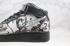 Sepatu Nike Air Force 1 Mid x Kobe Hitam Ungu Putih AQ8021-002