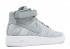 Nike Air Force 1 Ultra Flyknit Mid Wolf 灰白色 817420-003
