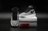 Nike空軍一號 AF1 Ultra Flyknit Mid QS 亮灰色黑色男士休閒鞋 817420-002