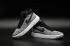 Nike Air Force One AF1 Ultra Flyknit Mid QS Bright Gris Noir Chaussures de style de vie pour hommes 817420-002