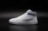 Nike Air Force One AF1 Ultra Flyknit Mid Triple White Casual Sko 817420-100