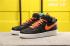 buty do koszykówki Nike WSN Air Furce Mid 07 czarno-pomarańczowe CJ6106-105