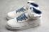 Uninterrupted x Nike Air Force 1 07 Mid Wit Blauw NU8802-303