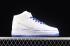 Uninterrupted x Nike Air Force 1 Mid Blanco Azul Zapatos CT1206-600