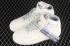 ユニインターラプテッド x ナイキ エア フォース 1 07 ミッド ホワイト グレー シューズ NU3380-636 、靴、スニーカー
