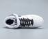 des chaussures de course Nike Air Force 1 Mid 07 LV8 blanc noir pour femme 366731-808