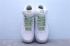 zapatos para correr Nike Air Force 1 Mid 07 para mujer, blancos, verdes y manzana, 366731-910