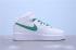 Womens Nike Air Force 1 Mid 07 White Green Footwear Running Shoes 366731-909