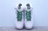 Femmes Nike Air Force 1 Mid 07 Blanc Vert Chaussures Chaussures de Course 366731-909