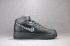 zapatos casuales para hombre Nike Air Force 1 Mid negros 315123-011
